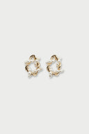 Boucles d'oreilles Judy maillons - Or