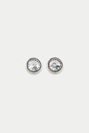 Puces d'oreilles Isadora en cristaux - Argent 925