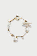 Bracelet Donna perles et pampilles - Or