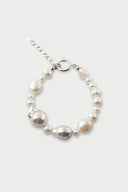 Bracelet Ornella multi perles - Argent