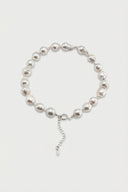 Collier Ingrid perles baroques - Argent