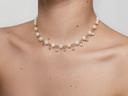 Collier Mia à cristaux - Or