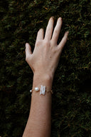 Bracelet Donna perles et pampilles - Or