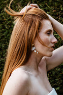 Boucles d'oreilles Donna multi perles - Or