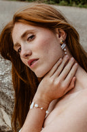 Boucles d'oreilles Mini Donna multi perles - Or