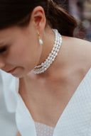 Collier Jackie triple rangs - Or