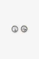 Puces d'oreilles Isadora en cristaux - Argent 925