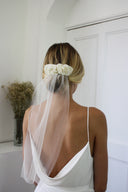 Voile Elise fleurs hortensias - Coude