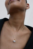 Collier Joy cristal ovale - Or