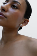 Puces d'oreilles Isadora en cristaux - Argent 925