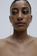 Boucles d'oreilles longues Tahia - Or