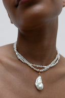 Collier Nayeli charm amovible - Or