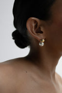 Boucles d'oreilles Louise Ovales - Or