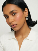 Boucles d'oreilles Jeanne fleurs - Or