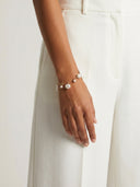 Bracelet Donna perles et pampilles - Or