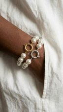 Bracelet Betty statement - Or