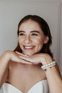 Bracelet Betty statement - Argent