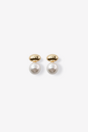 Boucles d'oreilles Louise Ovales - Or