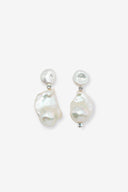 Boucles d'oreilles asymétriques Désirée - Argent