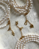 Collier Jackie triple rangs - Or