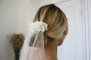 Voile Elise fleurs hortensias - Coude