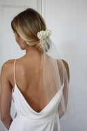 Voile Elise fleurs hortensias - Coude