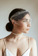 Voilette Gina - Perles